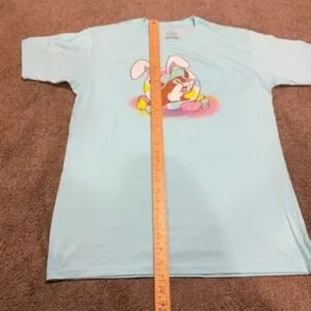 Kids Bunny Graphic Tee - Light Blue - Picture 2 of 5